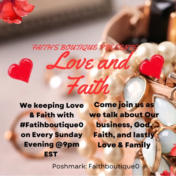 Jewelry - Faith's Boutique Love and Faith Created for a Live Show